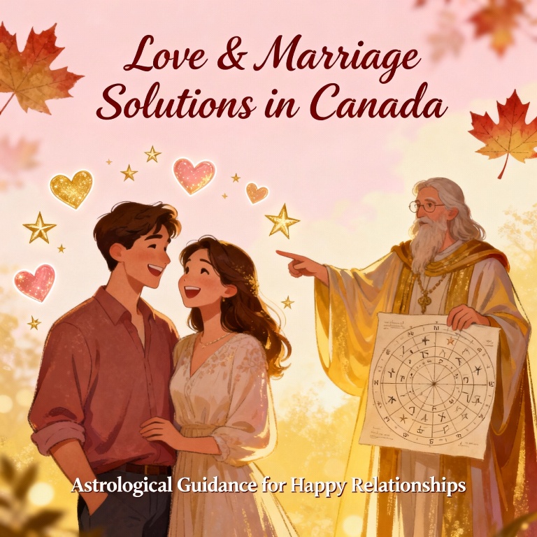 Love and Marriage Problem Solutions Specialist Astrologer in Calgary